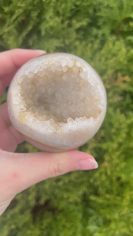 Druzy Agate Sphere